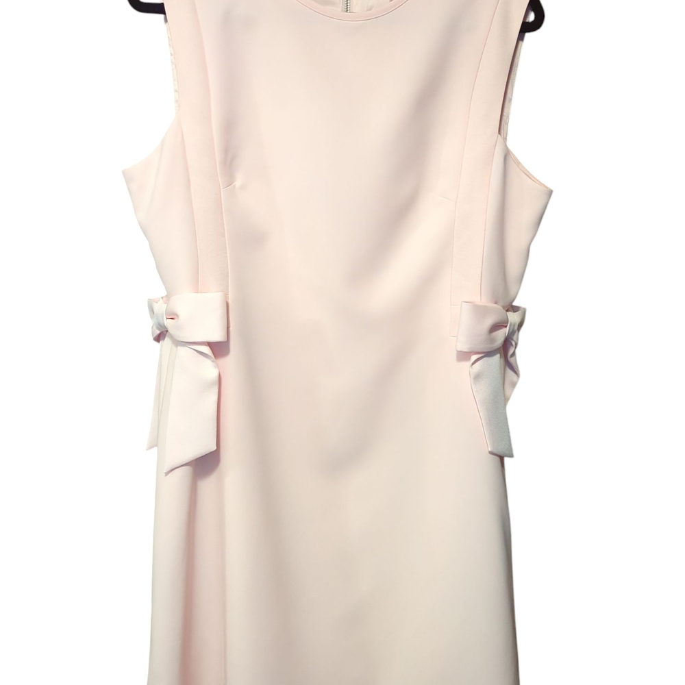 Ted Baker Elegant Sleeveless Pink Dress Size 12 - Picture 3 of 12